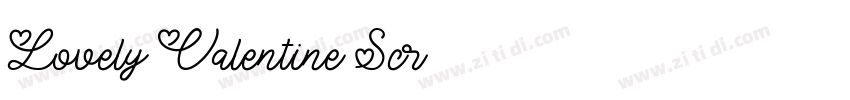 Lovely Valentine Scr字体转换 Lovely Valentine Scr字体转换